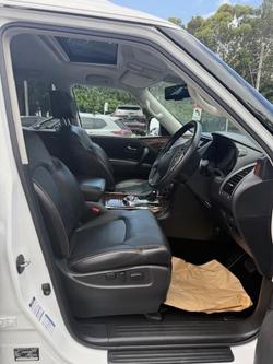 2022 Nissan Patrol Ti-L Y62 MY22 4X4 Dual Range Moonstone White