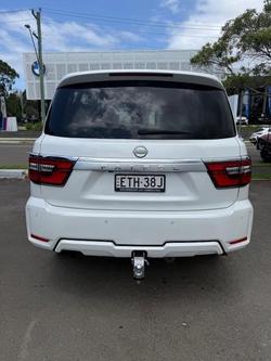 2022 Nissan Patrol Ti-L Y62 MY22 4X4 Dual Range Moonstone White