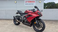 2025 Triumph DAYTONA 660 Red