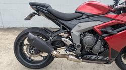 2025 Triumph DAYTONA 660 Red