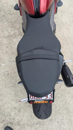 2025 Triumph DAYTONA 660 Red