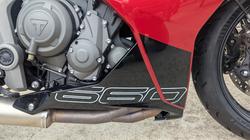 2025 Triumph DAYTONA 660 Red