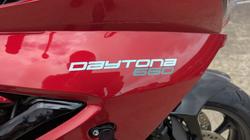 2025 Triumph DAYTONA 660 Red