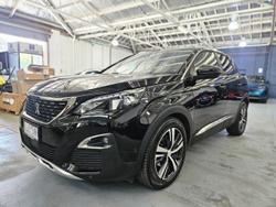 2017 Peugeot 3008 GT Line P84 MY18 Perla Nera Black