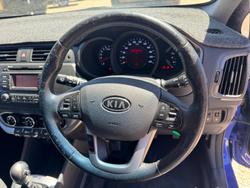 2011 Kia Rio SLi UB MY12 Electric Blue