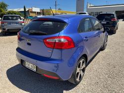 2011 Kia Rio SLi UB MY12 Electric Blue