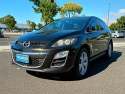 2009 Mazda CX-7 Luxury ER Series 1 MY07 Four Wheel Drive Sparkling Black