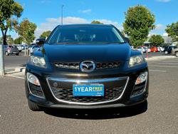 2009 Mazda CX-7 Luxury ER Series 1 MY07 Four Wheel Drive Sparkling Black