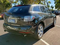 2009 Mazda CX-7 Luxury ER Series 1 MY07 Four Wheel Drive Sparkling Black