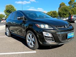 2009 Mazda CX-7 Luxury ER Series 1 MY07 Four Wheel Drive Sparkling Black