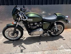 2012 Triumph THRUXTON 900 GREEN