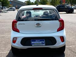 2018 Kia Picanto S JA MY19 Clear White