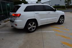 2015 Jeep Grand Cherokee Overland WK MY15 4X4 Dual Range Bright White