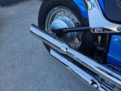 2009 Yamaha XVS650 V-STAR CUSTOM Blue