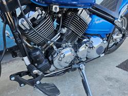 2009 Yamaha XVS650 V-STAR CUSTOM Blue