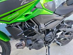 2022 Kawasaki Z400 Green