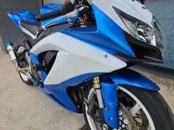 2009 Suzuki GSX-R600 Blue