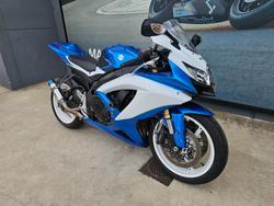 2009 Suzuki GSX-R600 Blue
