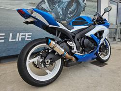 2009 Suzuki GSX-R600 Blue