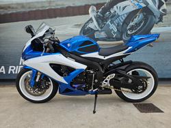 2009 Suzuki GSX-R600 Blue