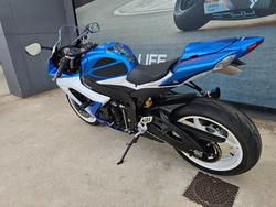 2009 Suzuki GSX-R600 Blue