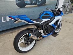 2009 Suzuki GSX-R600 Blue