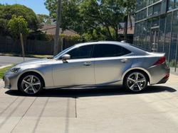2018 Lexus IS 350 Sports Luxury GSE31R Titanium Silver