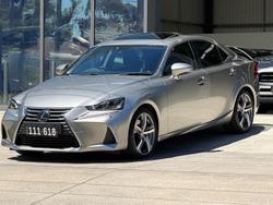 2018 Lexus IS 350 Sports Luxury GSE31R Titanium Silver