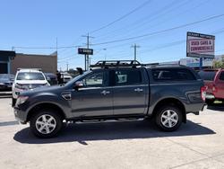 2014 Ford Ranger XLT PX 4X4 Dual Range Metropolitan Grey