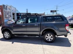 2014 Ford Ranger XLT PX 4X4 Dual Range Metropolitan Grey