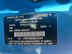 2021 Toyota Corolla Ascent Sport MZEA12R Eclectic Blue