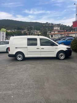 2018 Volkswagen Caddy TSI220 2KN MY18 Candy White