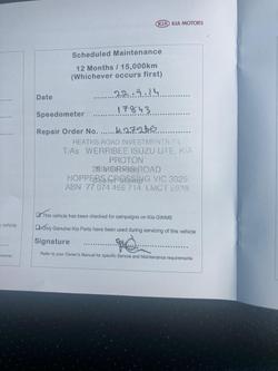 2013 Kia Cerato Si TD MY13 Temptation Red