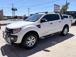 2013 Ford Ranger Wildtrak PX 4X4 Dual Range Cool White