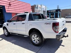 2013 Ford Ranger Wildtrak PX 4X4 Dual Range Cool White