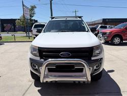 2013 Ford Ranger Wildtrak PX 4X4 Dual Range Cool White