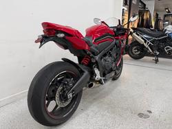 2023 Honda CBR650R Red