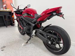 2023 Honda CBR650R Red