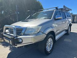 2015 Toyota Hilux SR5 KUN26R MY14 4X4 Dual Range Silver Sky