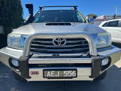 2015 Toyota Hilux SR5 KUN26R MY14 4X4 Dual Range Silver Sky