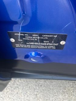 2016 Honda CR-V VTi RM Series II MY17 Brilliant Sporty Blue