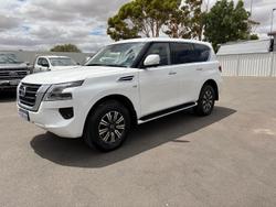 2020 Nissan Patrol Ti Y62 Series 5 MY20 4X4 Dual Range Moonstone White