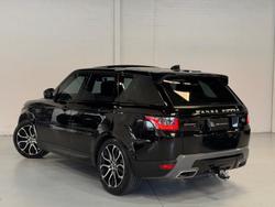 2021 Land Rover Range Rover Sport DI6 183kW SE L494 MY21.5 4X4 Constant Santorini Black