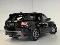 2021 Land Rover Range Rover Sport DI6 183kW SE L494 MY21.5 4X4 Constant Santorini Black