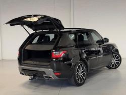 2021 Land Rover Range Rover Sport DI6 183kW SE L494 MY21.5 4X4 Constant Santorini Black