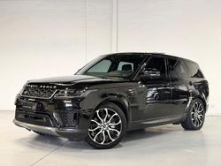 2021 Land Rover Range Rover Sport DI6 183kW SE L494 MY21.5 4X4 Constant Santorini Black