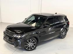 2021 Land Rover Range Rover Sport DI6 183kW SE L494 MY21.5 4X4 Constant Santorini Black