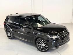 2021 Land Rover Range Rover Sport DI6 183kW SE L494 MY21.5 4X4 Constant Santorini Black