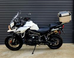 2016 Triumph Tiger Explorer XCA Tiger White