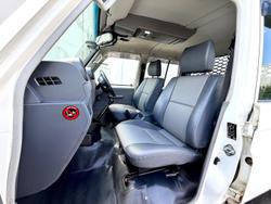 2015 Toyota Landcruiser Workmate VDJ79R 4X4 Dual Range French Vanilla